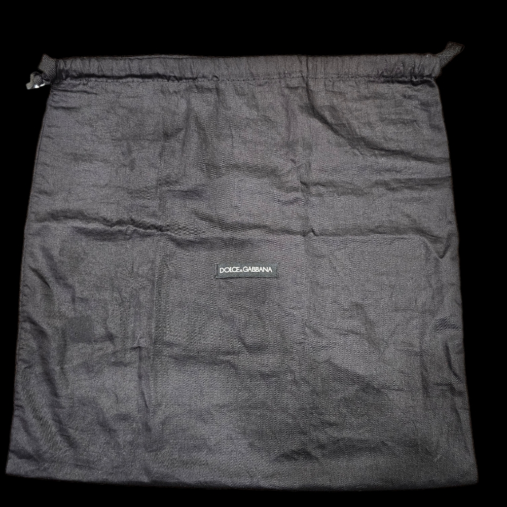 Dolce & Gabbana Black Dust Bag